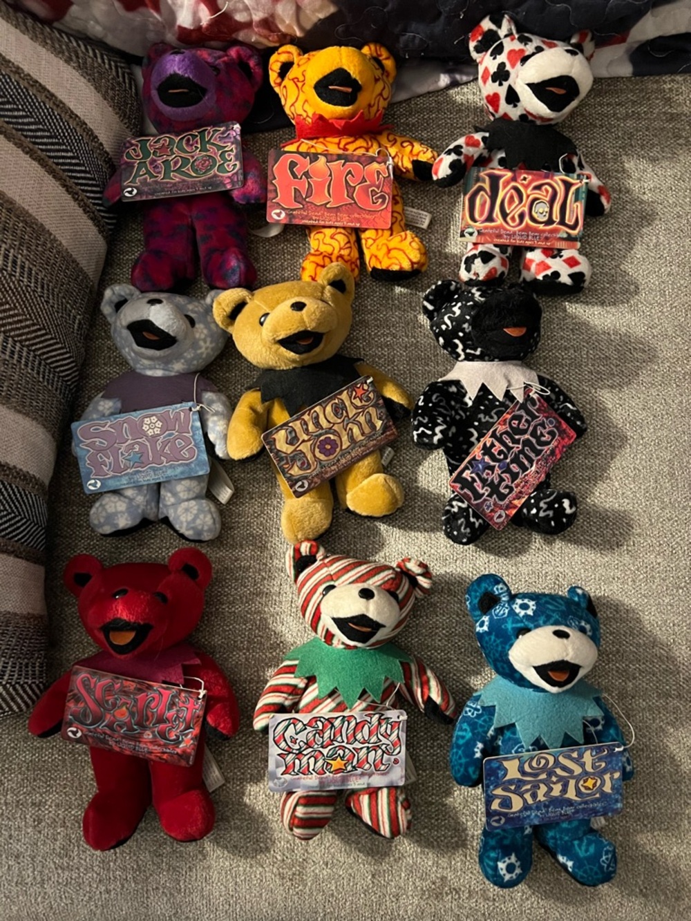 Grateful Dead Edition 4 Bean Bears